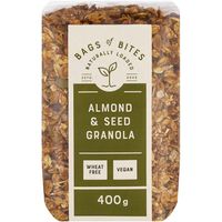 Bags of bites Naturally Loaded Almond & Seed Granola